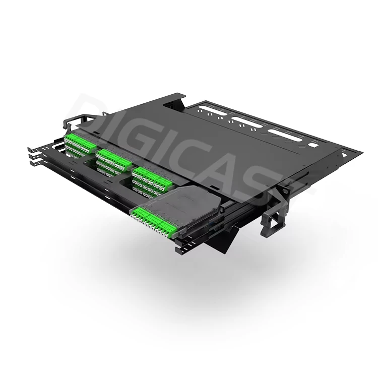 144 Cores MPT Fiber Optic Patch Panel factory