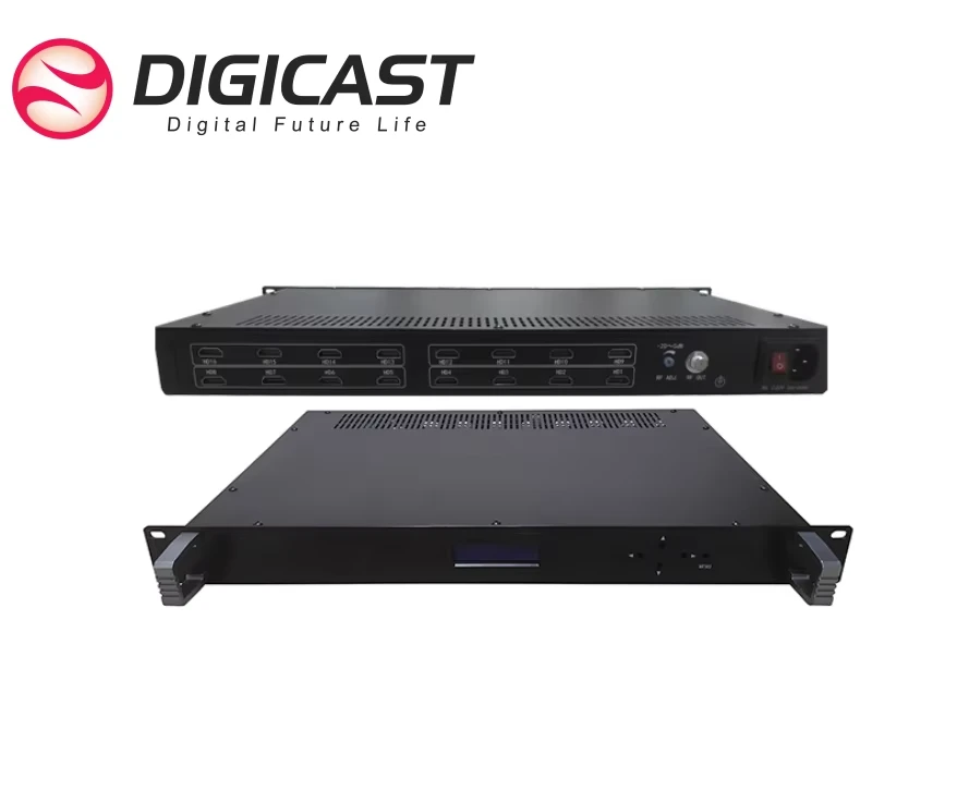 DMB 6100HE 1RU 16 in 1 HD to Agile Modulator DMB 6100HE 1RU 16 in 1 HD to Agile Modulator